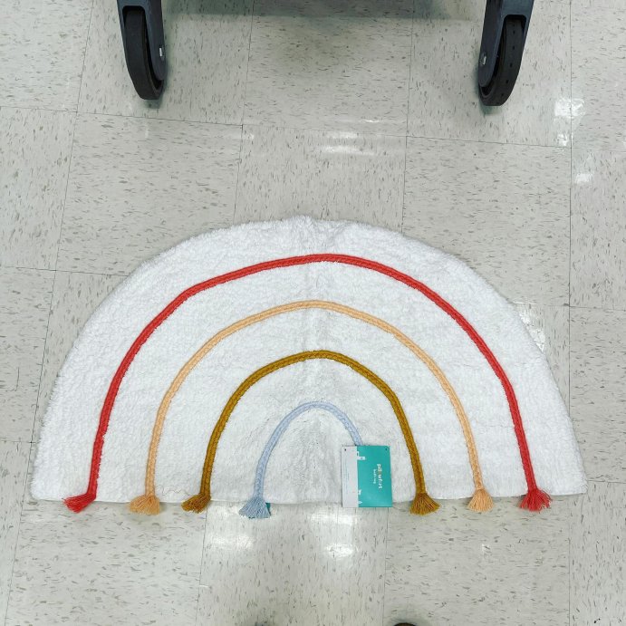 user image by @target_tjmaxx_boutique_finds, Rainbow Kids&#39; Bath Rug - Pillowfort&#8482;