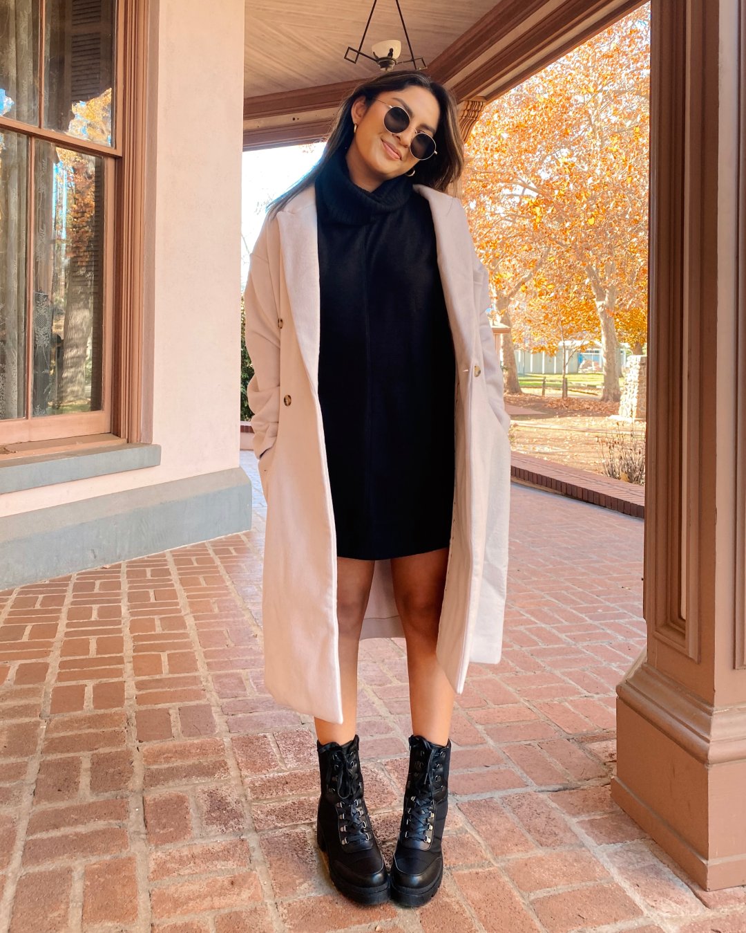 Chunky hot sale boots outfit