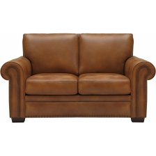 Shop Rocco Leather Loveseat and more