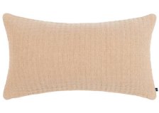 Shop Coussin en coton Lipa 12x22 caramel and more
