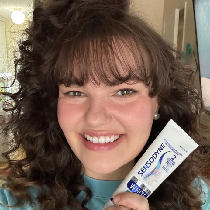user image by @dorispepsi, Sensodyne Clinical White Toothpaste - Intense Clean - 3.4oz