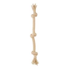 Shop Corde à 3 noeuds pour chiens Petco, grand, beige and more