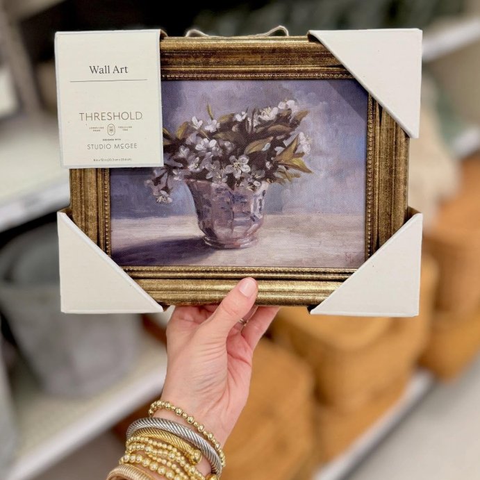 user image by @cozyalyssa, 10&#34;x8&#34; Flower Vintage Framed Wall Art - Threshold&#8482; designed with Studio McGee
