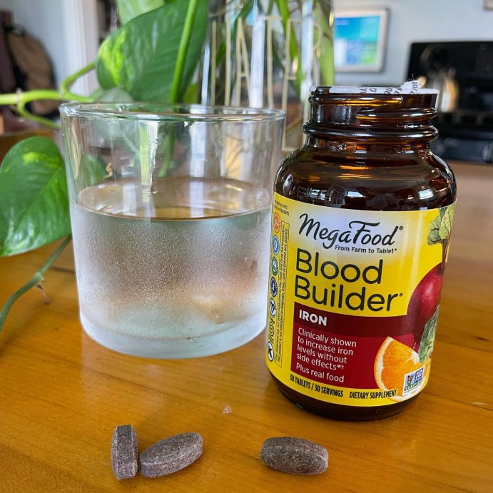 user image by @nattybynature207, MegaFood Blood Builder Vegan Iron Supplement Tablet