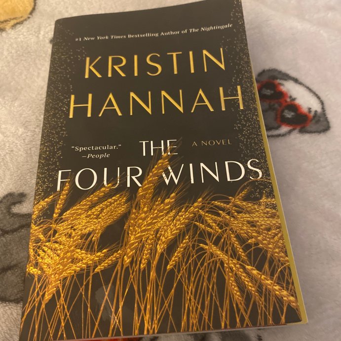 user image by Kathy, The Four Winds - by Kristin Hannah