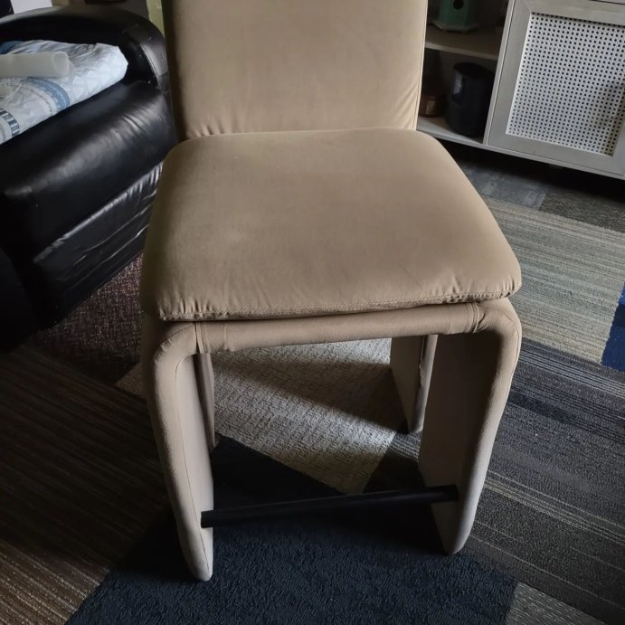 user image by @eros2128, Safflower Sculptural Dining Chair Dark Tan - Threshold™