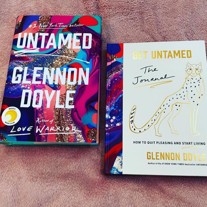 user image by @the_restless_reader, Get Untamed: The Journal (How to Quit Pleasing and Start Living) - by Glennon Doyle (Hardcover)