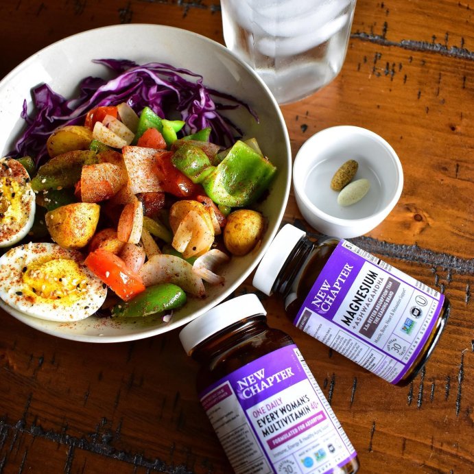 user image by @txfoodiemama, New Chapter Magnesium + Ashwagandha for Muscle &#38; Relaxation Support, 325 mg with Magnesium Glycinate, Non-GMO Vegan Tablets - 30 ct
