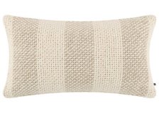 Shop Coussin en coton Masen 12x22 sable/iv and more
