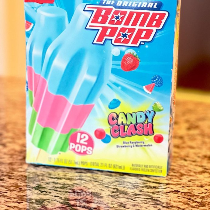 user image by @msb1983, Bomb Pop Candy Clash Frozen Ice Pops - 12pk/21 fl oz