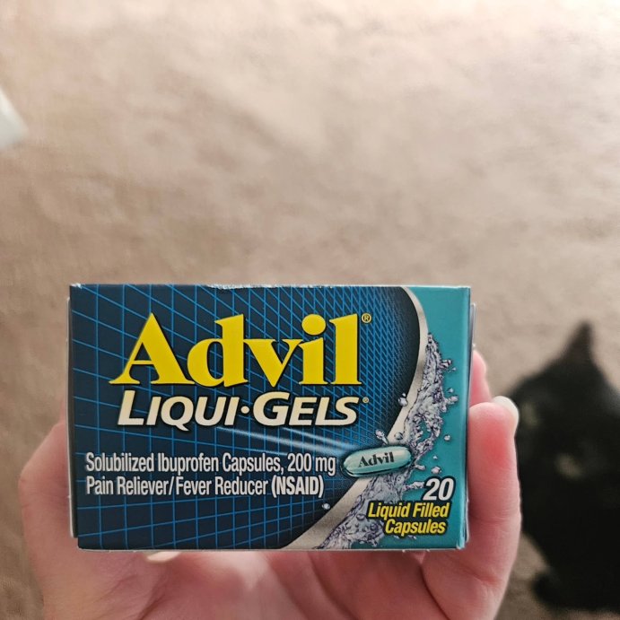 user image by @black_veil_designs, Advil Pain Reliever/Fever Reducer Liqui-Gel Minis - Ibuprofen (NSAID)