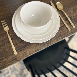 Cambria Handcrafted Stoneware Cereal Bowls