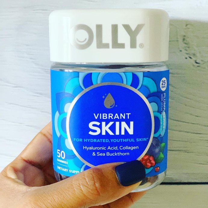 user image by @the_target_project, OLLY Glowing Skin Collagen Chewable Gummies - Berry - 50ct