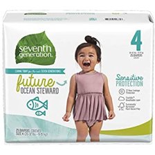 Shop Amazon.com: Seventh Generation Baby Diapers, Sensitive Protection, Size 1, 80 Count: Health & Personal Care and more