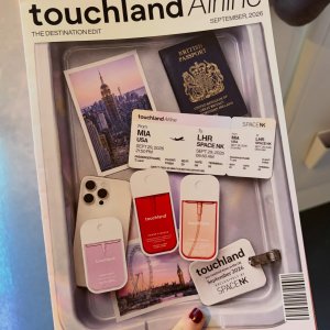 @spacenk&rsquo;s instagram photo of Touchland Power Mist Hydrating Hand Sanitiser Rainwater,Touchland Power Essence Hydrating Body & Hair Fragrance Mist Cashmere Woods,Touchland Power Mist Hydrating Hand Sanitiser Berry Bliss