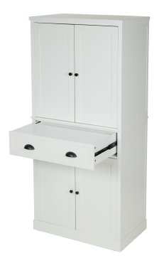 Shop Armoire de rangement pour console CANVAS Wittmore, blanc and more
