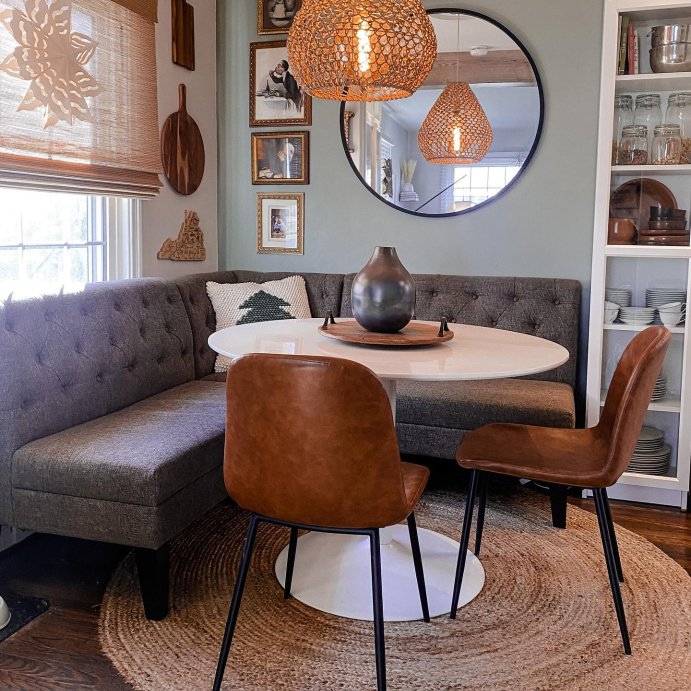 user image by @_homebyem, Braniff Round Dining Table Metal Base - Threshold™