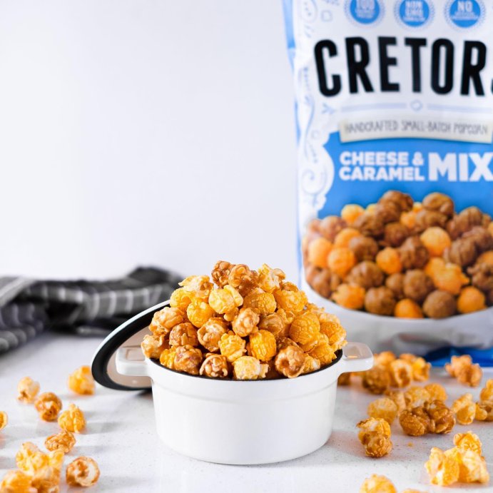 user image by @ghcretors, G.H. Cretors&#160; Cheese &#38; Caramel Popcorn Mix - 7.5oz