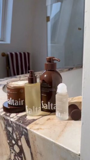 @spacenk&rsquo;s instagram video of Saltair Driftwood Body Wash,Saltair Driftwood Serum Deodorant,Saltair Driftwood Body Mist,Saltair Driftwood Body Oil,Saltair Driftwood Multi-Lipid Body Butter