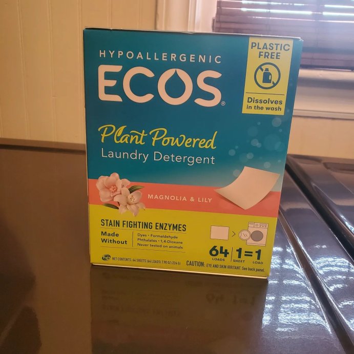 user image by @ssep.28, ECOS Laundry Detergent Sheets - 7.9oz/64 Loads