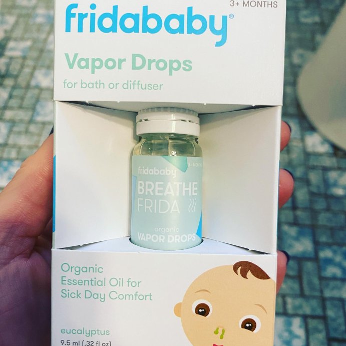 user image by @fitnessinfusedparenthood, Frida Baby Breathefrida Vapor Bath Drops for Sick Day Comfort - 0.32 fl oz