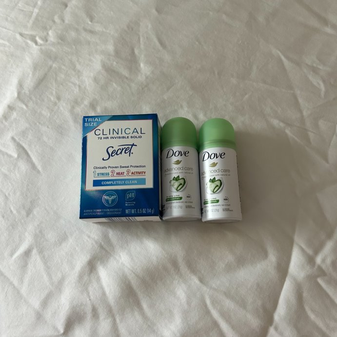 user image by @girltherapy0, Secret Clinical Strength Completely Clean Invisible Solid Antiperspirant and Deodorant for Women - Fresh Scent - Trial Size - 0.5oz
