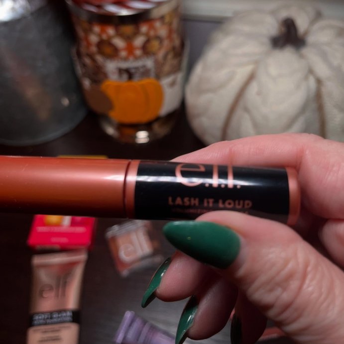 user image by @fortyflirtyfab, e.l.f. Lash It Loud Volumizing Mascara - Deep Brown - 0.23 fl oz