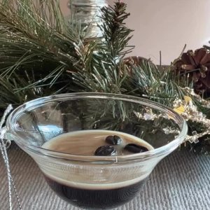 Red Wine Glass Ornament