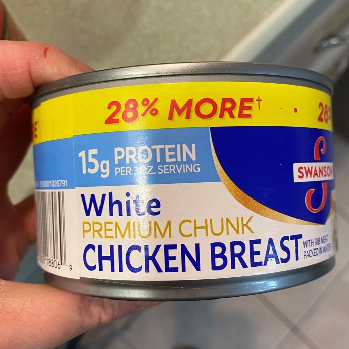 user image by @sarabeth.ww, Swanson Premium White Chunk Chicken Breast in Water - 12.5oz