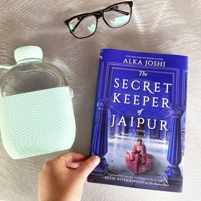 user image by @ohtarget, The Secret Keeper of Jaipur - by Alka Joshi (Hardcover)