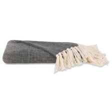 Shop Jeté ombré Zamora gris and more