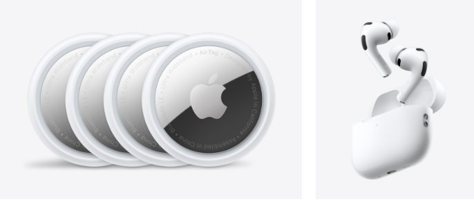 Shop Apple Airtag, 4-pk, Apple Airpods Pro 3 Wireless True Buds and more