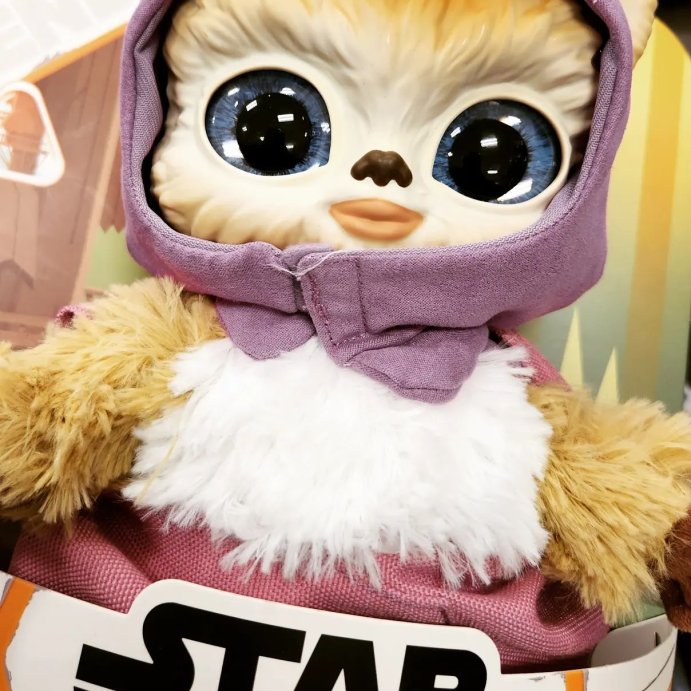 user image by @mutant_miri_toys, Star Wars Galactic Pals Ewok Plush