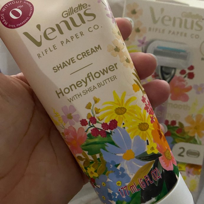 user image by @thepurpleloba, Rifle Paper Co. + Venus Pure Honeyflower Shave Cream - 6 fl oz