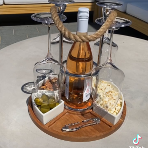 Frontgate discount wine caddy