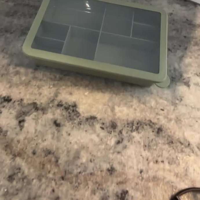 user image by @katiescounselingcloset, 8 Compartment Large Plastic Snack Bento Box Sage Green - Figmint&#8482;: Recycled PET, Dishwasher &#38; Microwave Safe