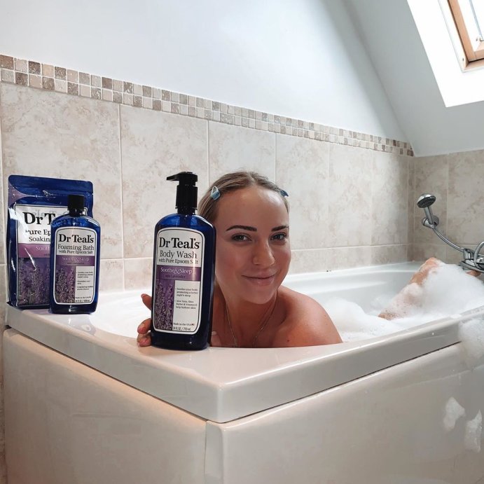 user image by @mrsjosiejohnston, Dr Teal's Epsom Salt Magnesium Soak - Relax & Relief with Eucalyptus & Spearmint