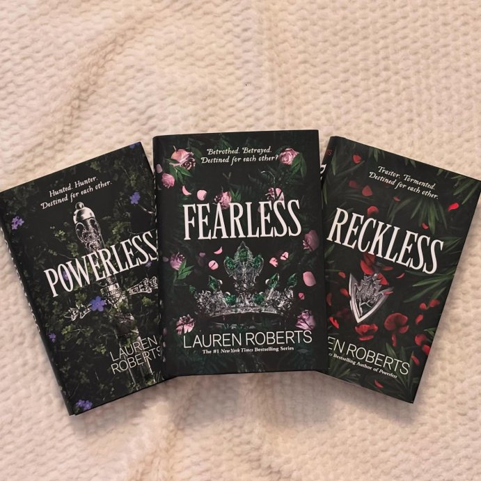 user image by @book.whimsy, Fearless - (The Powerless Trilogy) by  Lauren Roberts (Hardcover)