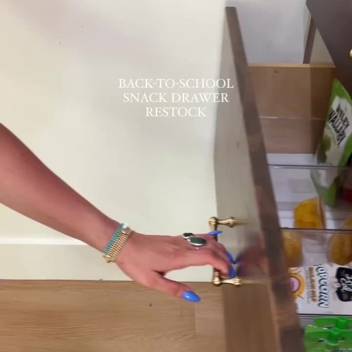 user image by @emiliegann, Small Wide Fridge and Pantry Organizer Bin - Brightroom&#8482;: Clear Kitchen Storage, Freezer-Safe, 10.5&#34;x6.94&#34;