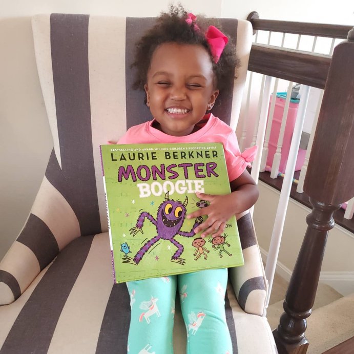 user image by @growingwithny, Monster Boogie - by  Laurie Berkner (Hardcover)