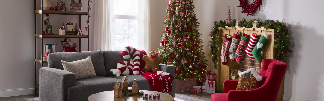 Shop CANVAS Santa's Workshop Collection Peppermint Candy Cushion/Throw Pillow, 20.5-in, CANVAS Santa's Workshop Christmas Collection Candy Cane Cushion, Red/White, 20-in, CANVAS Santa's Workshop Christmas Collection Gingerbread Fleece Cushion, 14-in, CANVAS Santa's Workshop Collection Reversible Candy Cane Icon Throw Blanket, Red, 50x60-in, CANVAS Santa's Workshop Collection Diagonal Peppermint Stripe Knit Stocking, 18.5-in, CANVAS Santa's Workshop Collection Fair Isle Stockings, 18.5-in, 2-pk, CANVAS Santa's Workshop Collection Latch Hook Embroidered Stocking, 18.5-in, 2-pk, CANVAS Santa's Workshop Christmas Collection Gingerbread House Cushion/Throw Pillow, Brown and more