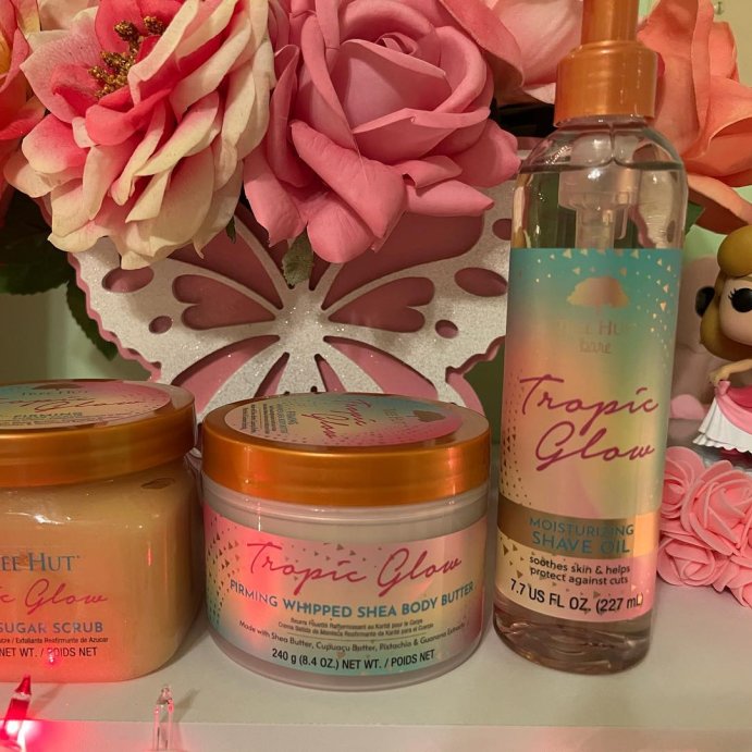 user image by @neecie81, Tree Hut Tropic Glow Shea Sugar Tropical Body Scrub - 18oz