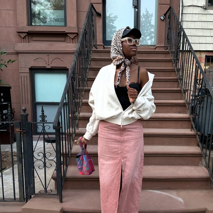 user image by @kodakliv_, Women's Denim Maxi Skirt - Universal Thread™