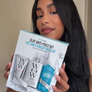 @spacenk’s instagram video of Color Wow Color Wow Slay Anti-Frizz Kit