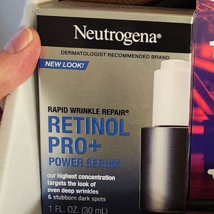 user image by @wintersnowgal1, Neutrogena Rapid Wrinkle Repair Retinol Pro+ .5% Power Facial Serum - 1 fl oz