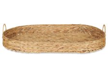 Shop Constanza Oval Tray Large Natural and more