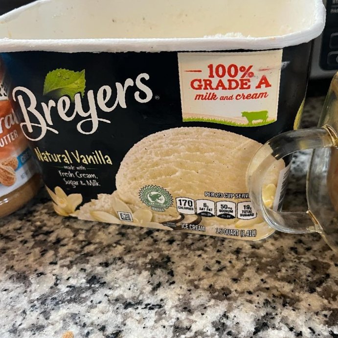 user image by @mikelie32, Breyers Original Ice Cream Natural Vanilla - 48oz