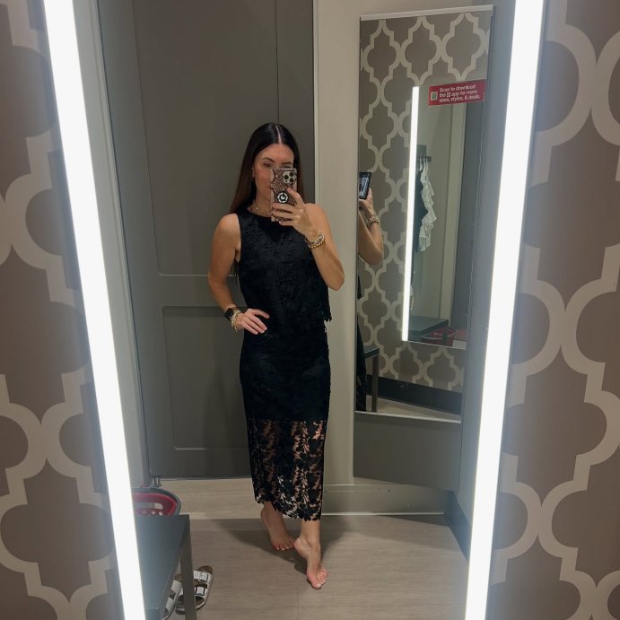 user image by @mellovedit, Women's Lace Shirt - A New Day™