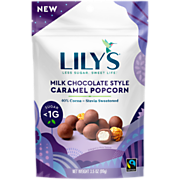 Shop Lily's Milk Chocolate Style Caramel Popcorn (3.5 oz.) and more