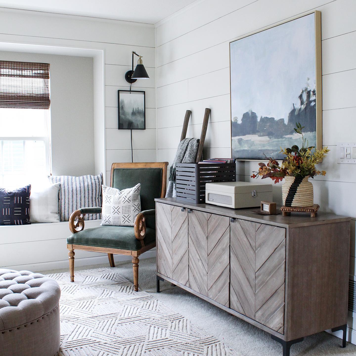Stately cool sitting room Instagram Post